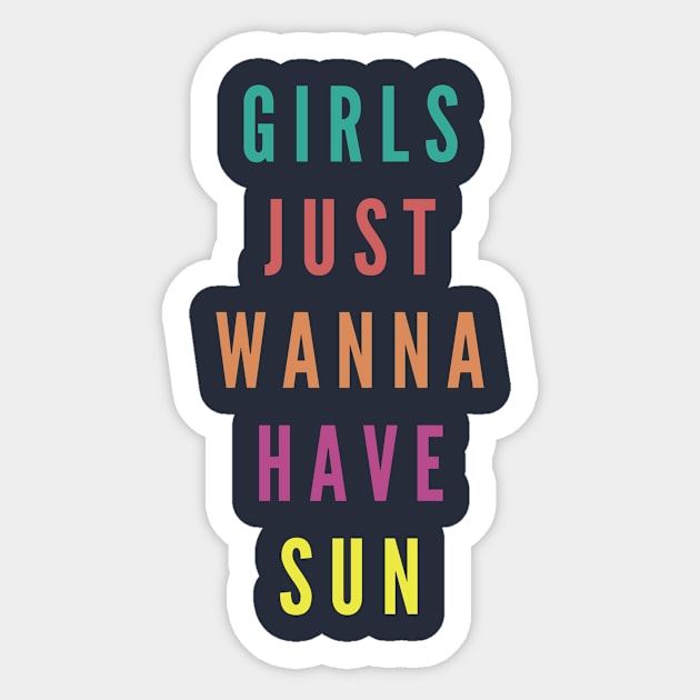 Oh they wanna have sun music fun summer girls trend beach waves Sticker by From Mars